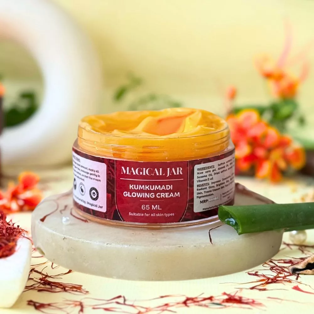 Kumkumadi Glowing Cream - Kumkumadi Tailam Infused